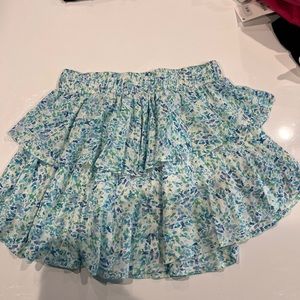 Mixology we’re all pretty girls mini floral skirt